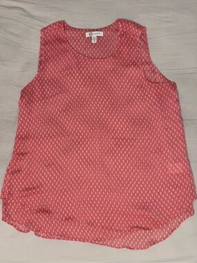 Cristina B. Pink Sleeveless Printed Top